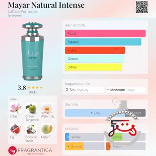Mayar Natural Intense Lattafa Perfumes